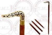 Brass Design Walking Cane Stick