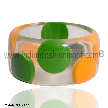 Evening Plus - Resin Bangle