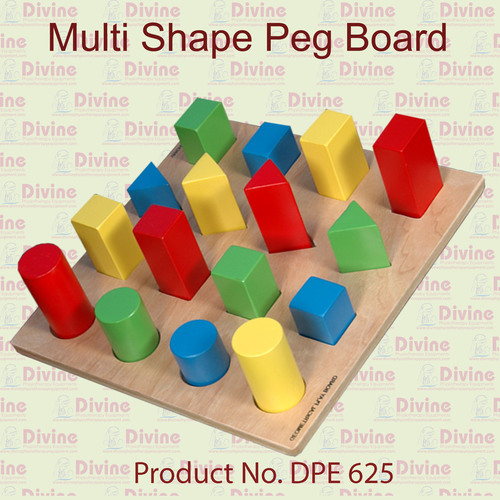 Multi Shapes Pegboard By Divine Physiotherapy Equipment