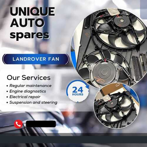 Bmw Cooling Fan - Color: Black