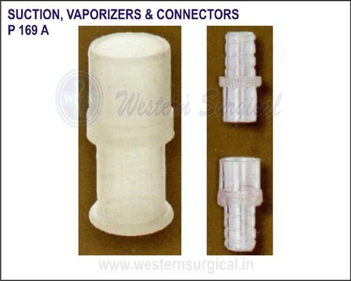 Hose Mounts Suction Vaporizers & Connectors P 169 A - Application: Hospital