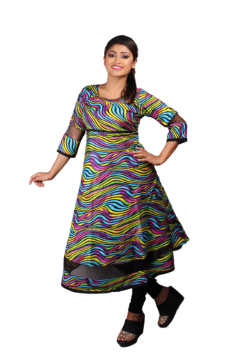 CASUAL WEAR RAYON KURTI