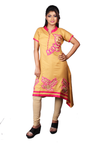 Cotton Embroidered Kurti