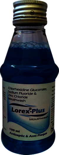Chlorhexidine,Sodium Fluoride & Zinc mouthwash
