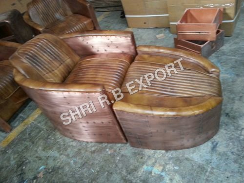 Aviator Antique Copper Sofa chair