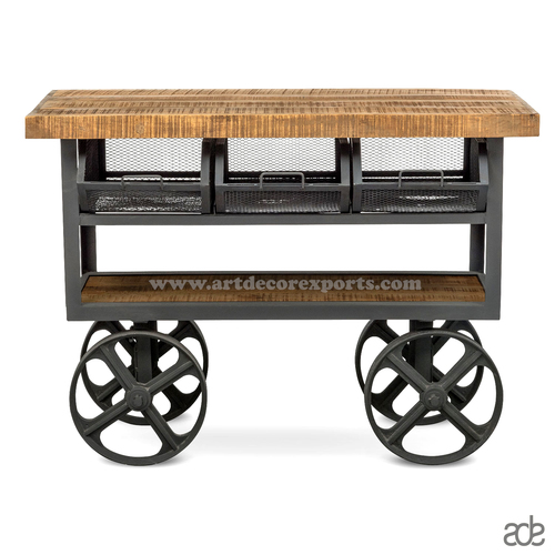 Natural Modern Serving Trolley