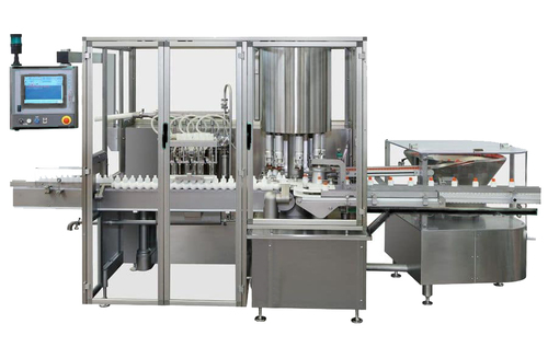 Automatic  Injectable Liquid Filling With Rubber Stoppering Machine