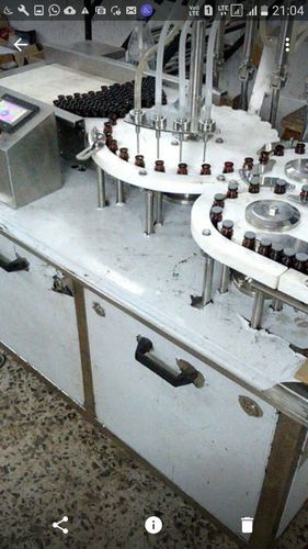 Linear Motion Type Vial Filling Machine