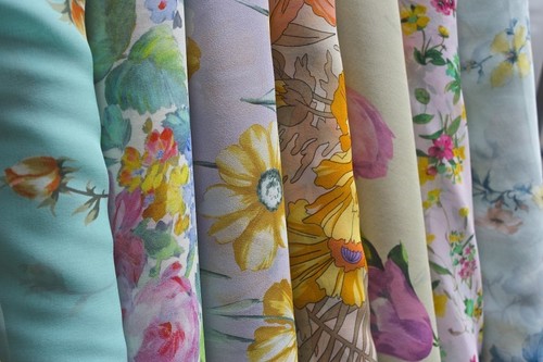 Georgette Silk Printed Fabrics