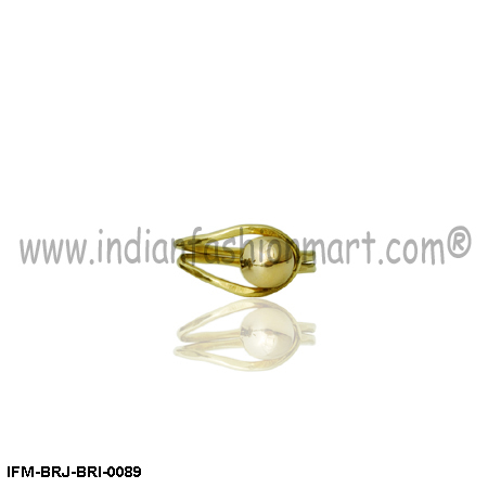 Alluring Roundella - Brass Ring Size: Inner Diameter Of Ring-20 Mm