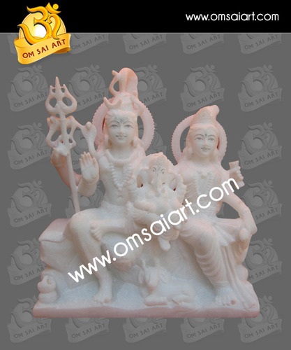 God Shiva Family Statue