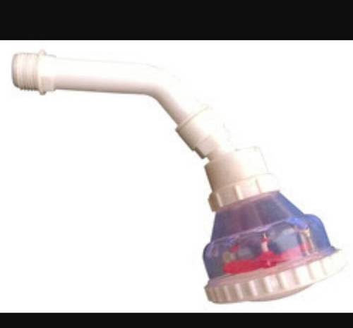 Bathroom Shower - Plastic 10x10x5cm | G1/2 Connection 4 Bar Pressure Rating Water Flow 6L/min Durable Design Easy Installation Water Saving