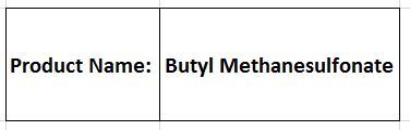 Butyl Compounds