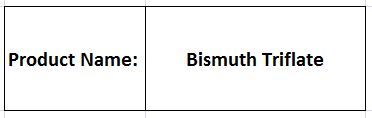 triflate Compounds
