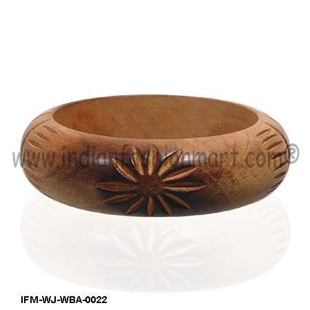 Antiquarian Enigma  -Antique Wooden Bangle