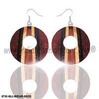 Candid Union  - Wooden Earrings
