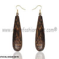 Giggly Pestle - Wooden Earrings