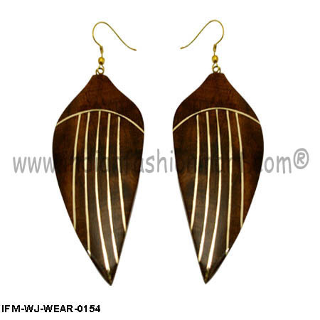 Passion Exotica  - Wooden Earrings