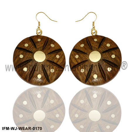 Wings of Dreams - Wooden Earrings