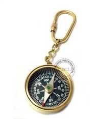 Nautical Key Chain Compass