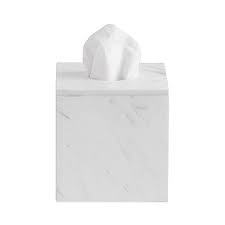 Marble Tissue Box Holder