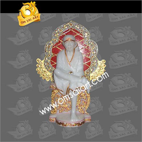 Saibaba Singhasan Statue