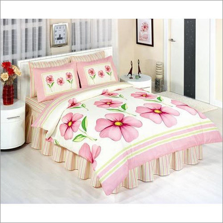 Water Absorption Floral Printed Bed Sheet
