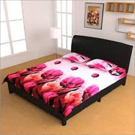Printed Double Bed Sheet - 100% Cotton, Full Size, Beautifully Printed Designs | Comfortable, Washable, Thermal, Shrink Resistant
