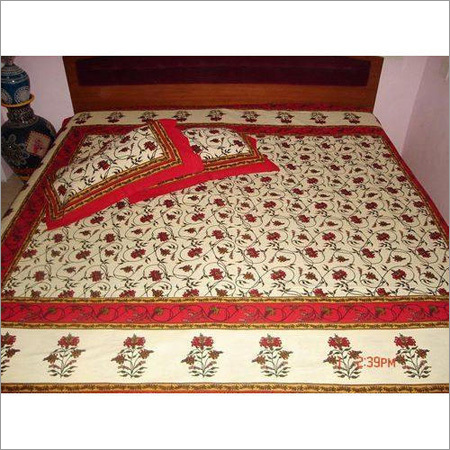 Water Absorption Designer Printed Bed Sheet