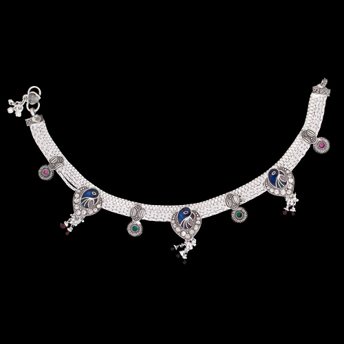 Silver Broad Payal
