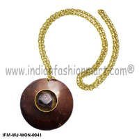 Salubrious Wassail  - Coconut shell Pendant