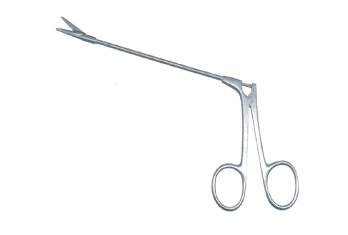 Nasal Scisor - Stainless Steel, 13cm, Serrated Blades | Ring Handles, Straight/Curved Tips, Sterile