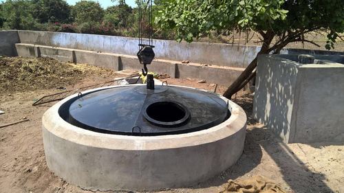 Floating Dome Biogas Plant