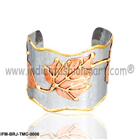 Blooming Praxis - Tri-Metal Cuff
