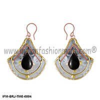 Wings of Charisma  - Trimetal Earrings