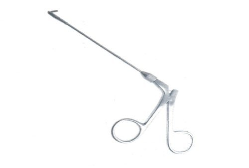 Antrum Punch - Stainless Steel 13cm, 360Â° Rotatable Shaft, Backward Cutting, Ergonomic Handle