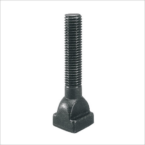 Steel T Bolt (Forged Head, Hardened & Tempered, Black Finish)