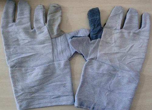 Blue Denim Jeans Hand Gloves