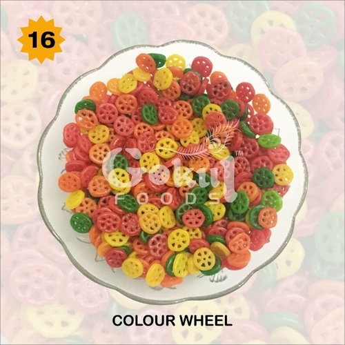 Low Calorie Colour Wheel Fryums