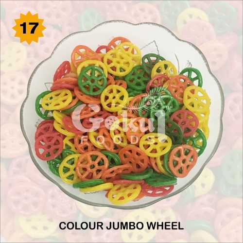 Low Calorie Colour Jumbo Wheel Fryums