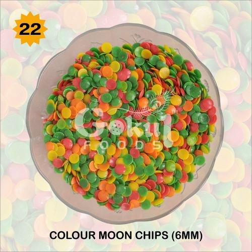 Rich In Tasty 6Mm Color Moon Chips Fryums