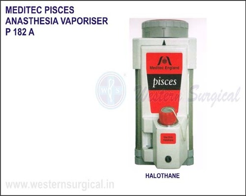 Meditec Pisces(Anaesthesia Vaporiser)(Halothane) - Application: Hospital