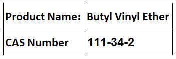 Butyl Vinyl Ether - Colorless Liquid Boiling Point 120-122 Â°C | High Reactivity Versatile Applications Cost Effective