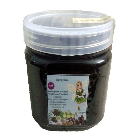 Herbal Soapnut Hairpack, Shampoo & Conditioner