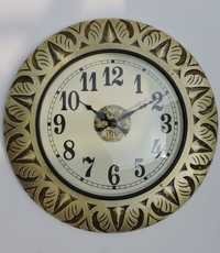 Hand Carved Wall Clock