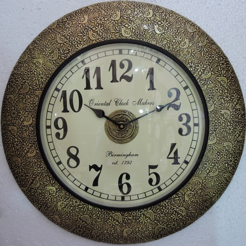 Vintage Wooden Wall Clock