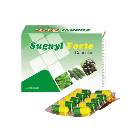 Herbal anti diabetic (Sugnyl Forte Capsules)