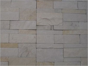 Dholpur Beige Ledgestone - Sandstone, Multiple Sizes, Variable Thickness | Durable, Crack Resistant, Easy To Install, Fine Finish, Strong, Textured