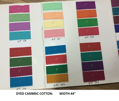 Cambric cotton Fabric