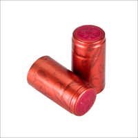 Red Wine Bottle Heat Shrink Capsules - Polyvinyl Chloride, 75 Micron, Red | Durable, Abrasion Resistant, Non-corrosive, Shining/matt Finish